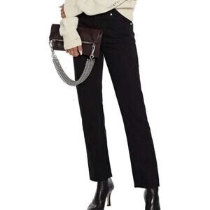 Helmut Lang Women's Size 24 Black High Rise Denim Jeans